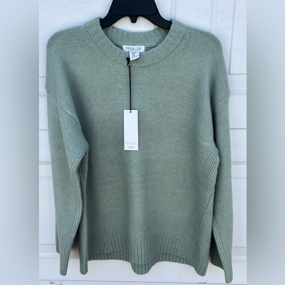 Rachel Zoe crew neck sweater size M